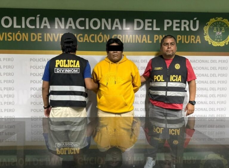 PNP captura en Piura a ‘Pochola’, presunto intermediario en asesinato de alcalde de Veintiséis de Octubre
