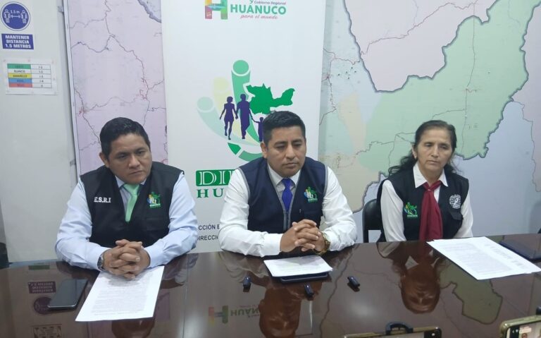 Diresa confirma primer caso de sarampión en niño de 8 años en Leoncio Prado; activa bloqueo vacunal y monitorea 74 contactos