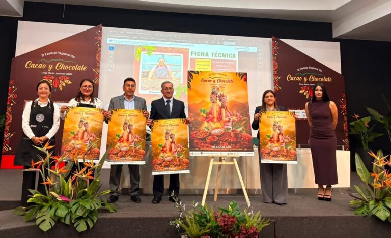 Tingo María se prepara para III Festival del Cacao y Chocolate 2026 con degustaciones, concursos y subasta de microlotes del 3 al 5 de julio