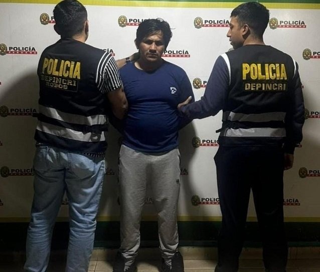 Detienen a sujeto con antecedentes por robo agravado en Amarilis; sindicado de asaltar a dos hermanas en trimóvil