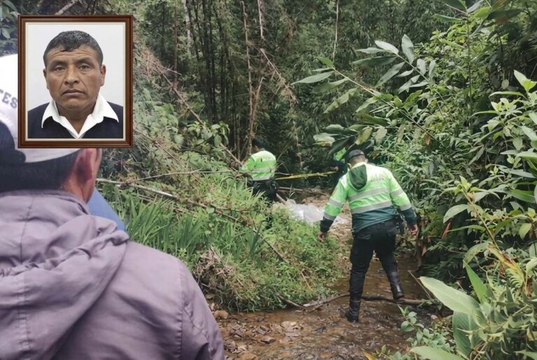 Consternación en Chinchao por hallazgo sin vida de padre y sus dos hijas menores en quebrada de Dos Aguas