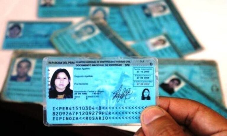 Reniec reporta más de 37 millones de peruanos identificados; Lima lidera con 11.4 millones y Huánuco suma 932 mil ciudadanos con DNI