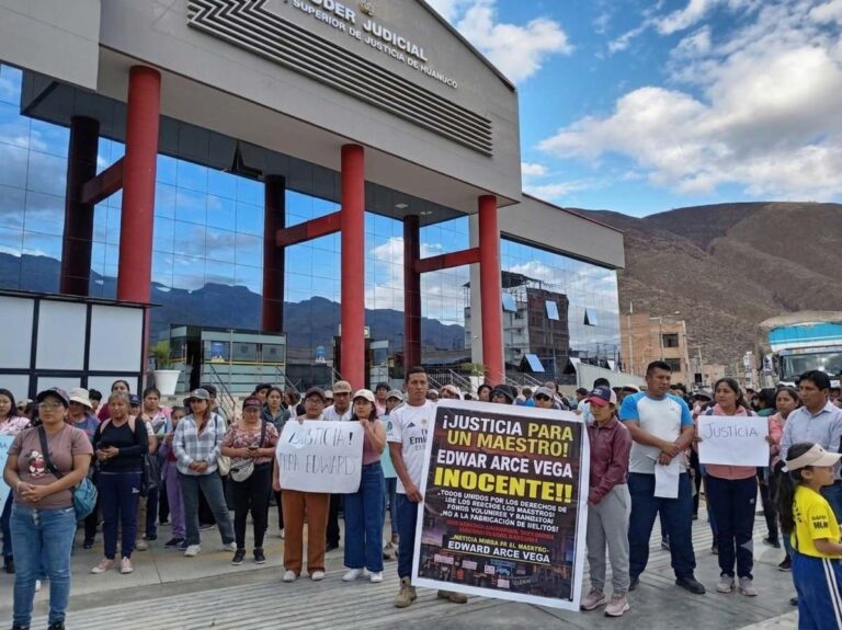 Familiares de Edward Arce exigen pronunciamiento de la Sala de Apelaciones y afirman que cesación de prisión preventiva cumple requisitos de ley