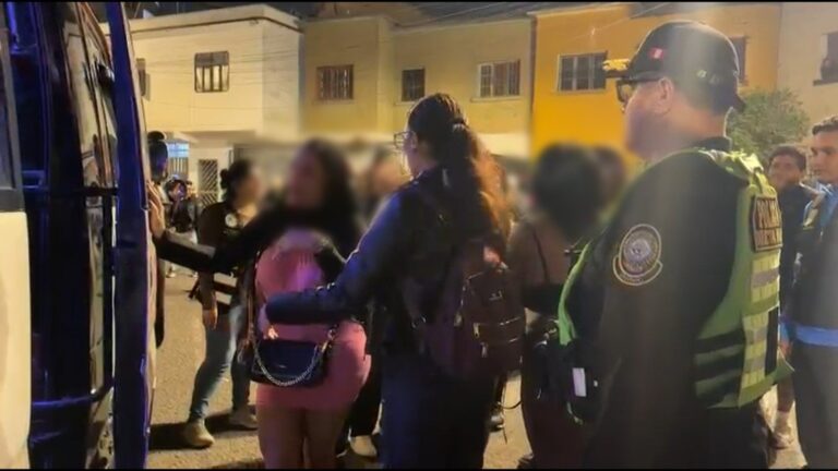 Megaoperativo desarticula facción del Tren de Aragua y rescata a casi 100 víctimas de explotación sexual