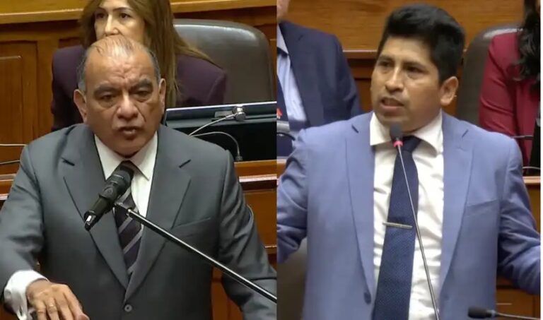 «Estas cifras no son h…»: Diputado Jesús Pérez lanza insulto a ministro Astudillo y este se retira del hemiciclo