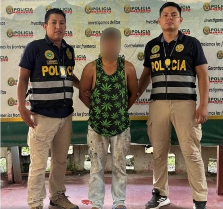 Capturan a sujeto con dos requisitorias vigentes durante operativo policial en Aucayacu