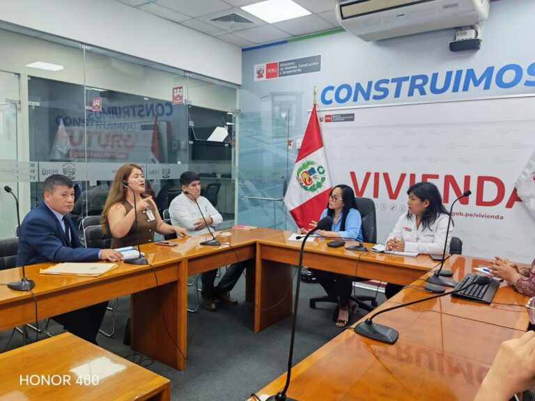 Piden al Ministerio de Vivienda que la Municipalidad de Huánuco administre Seda Huánuco